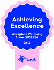 Mind Workplace Wellbeing Awards Gold 2024